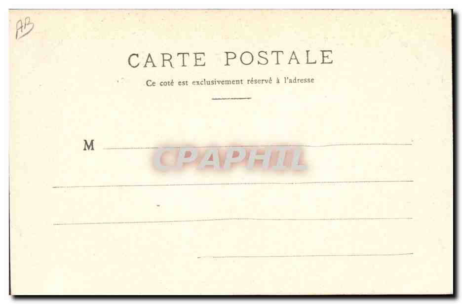 CPA Negre Homme noir Exposition de Reims 1903 Le village Noir Dessinateur  — Rückseite