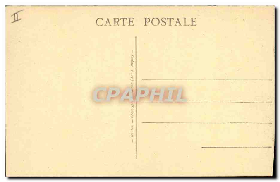 CPA Negre Homme noir Mission du Shire Afrique des Peres Montfortains Scene de village — Rückseite