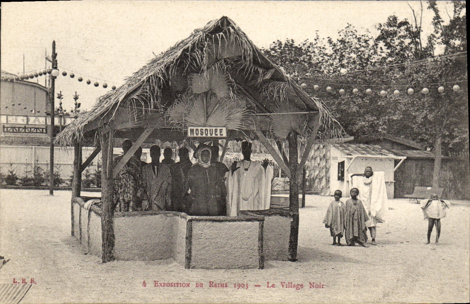 Exposition de Reims 1903 — Le Village Noir — Mosquée