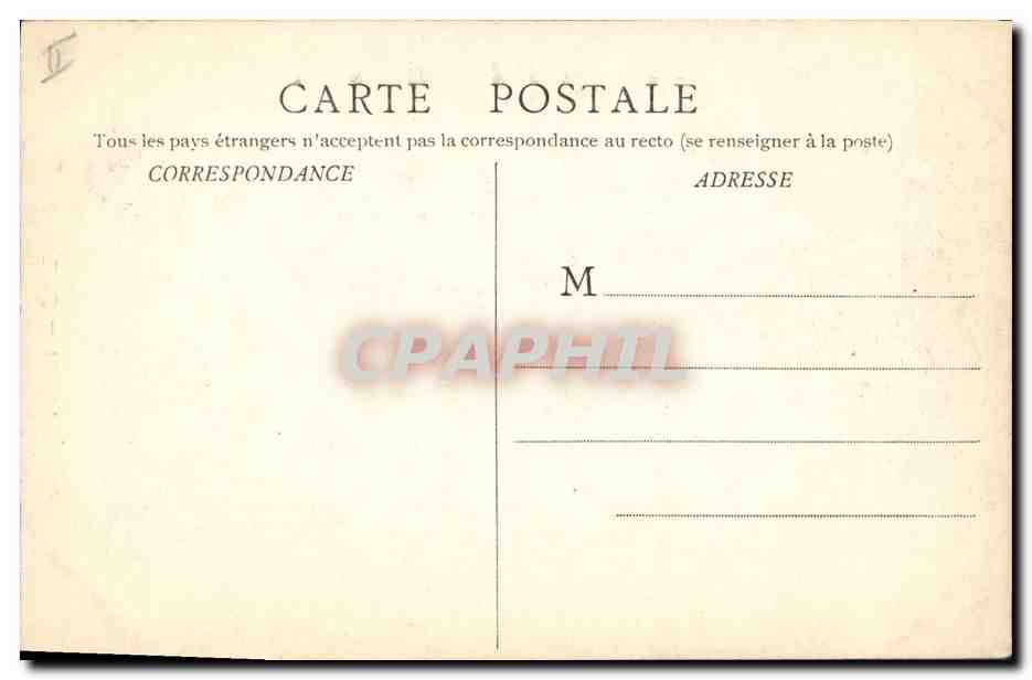 CPA Banque Moulins Caisse d'Epargne — Rückseite