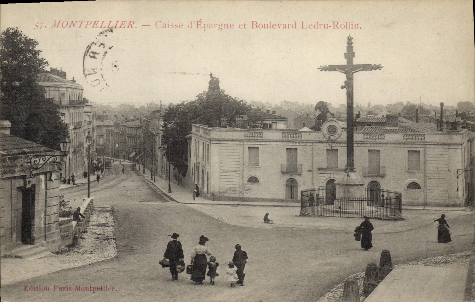 CPA Banque Montpellier Caisse d'Epargne et Boulevard Ledru Rollin 
