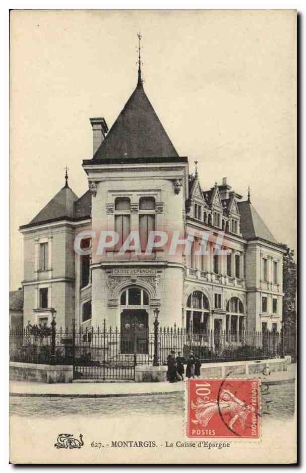 CPA Banque Montargis La Caisse d'Epargne