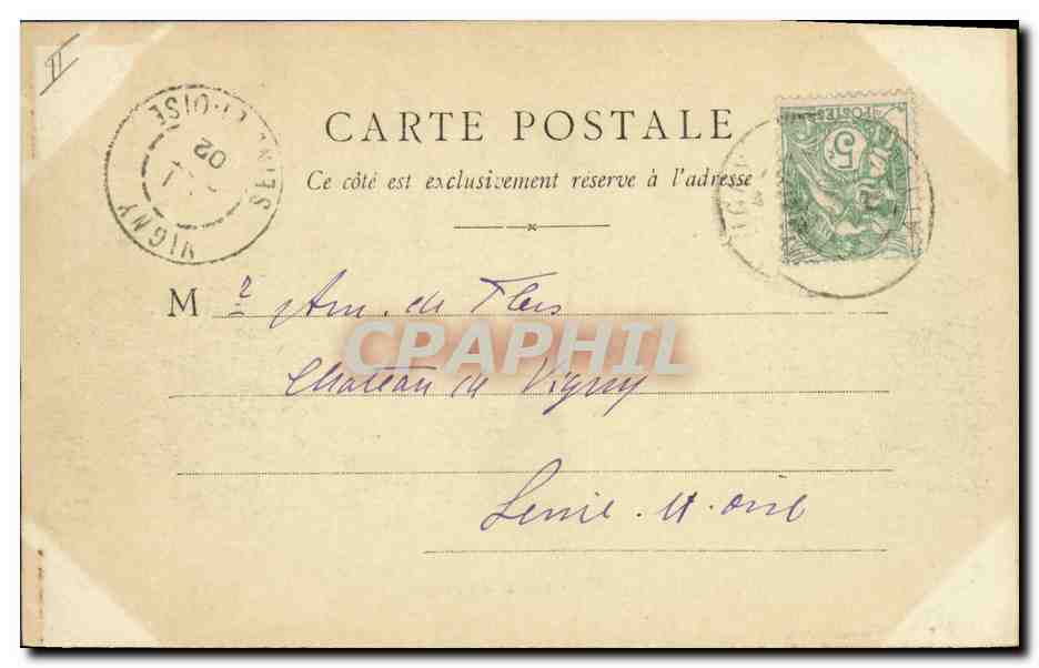 CPA Banque Moulins Caisse d'Epargne — Rückseite