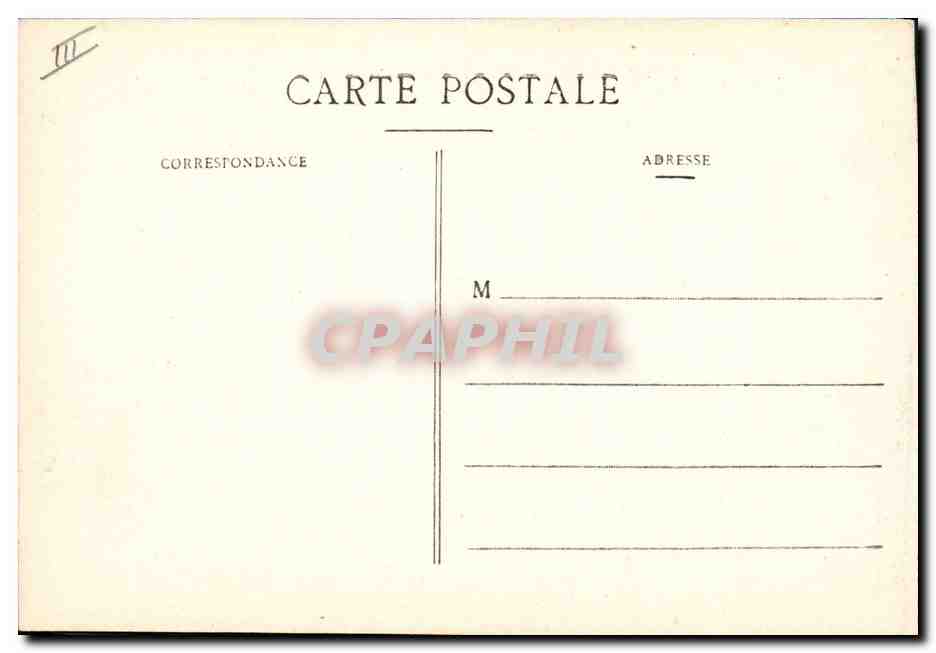 CPA Banque Montbeliard La Caisse d'Epargne — Rückseite