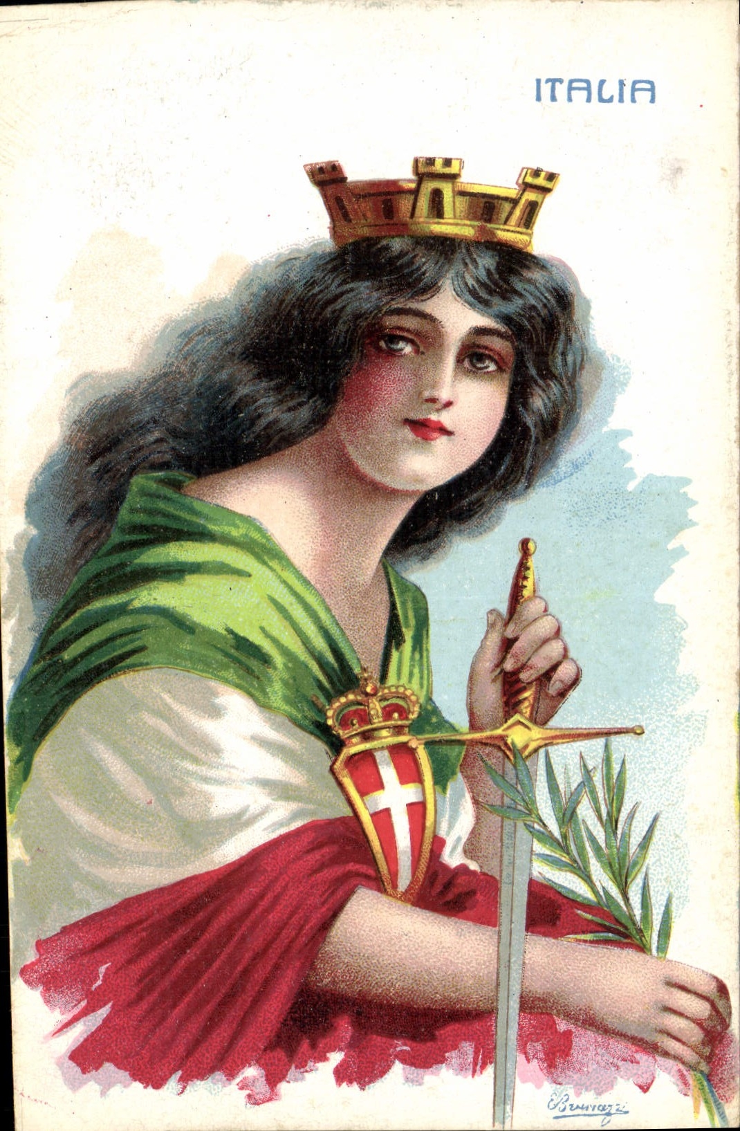 CPA Fantaisie Illustrateur Italia 