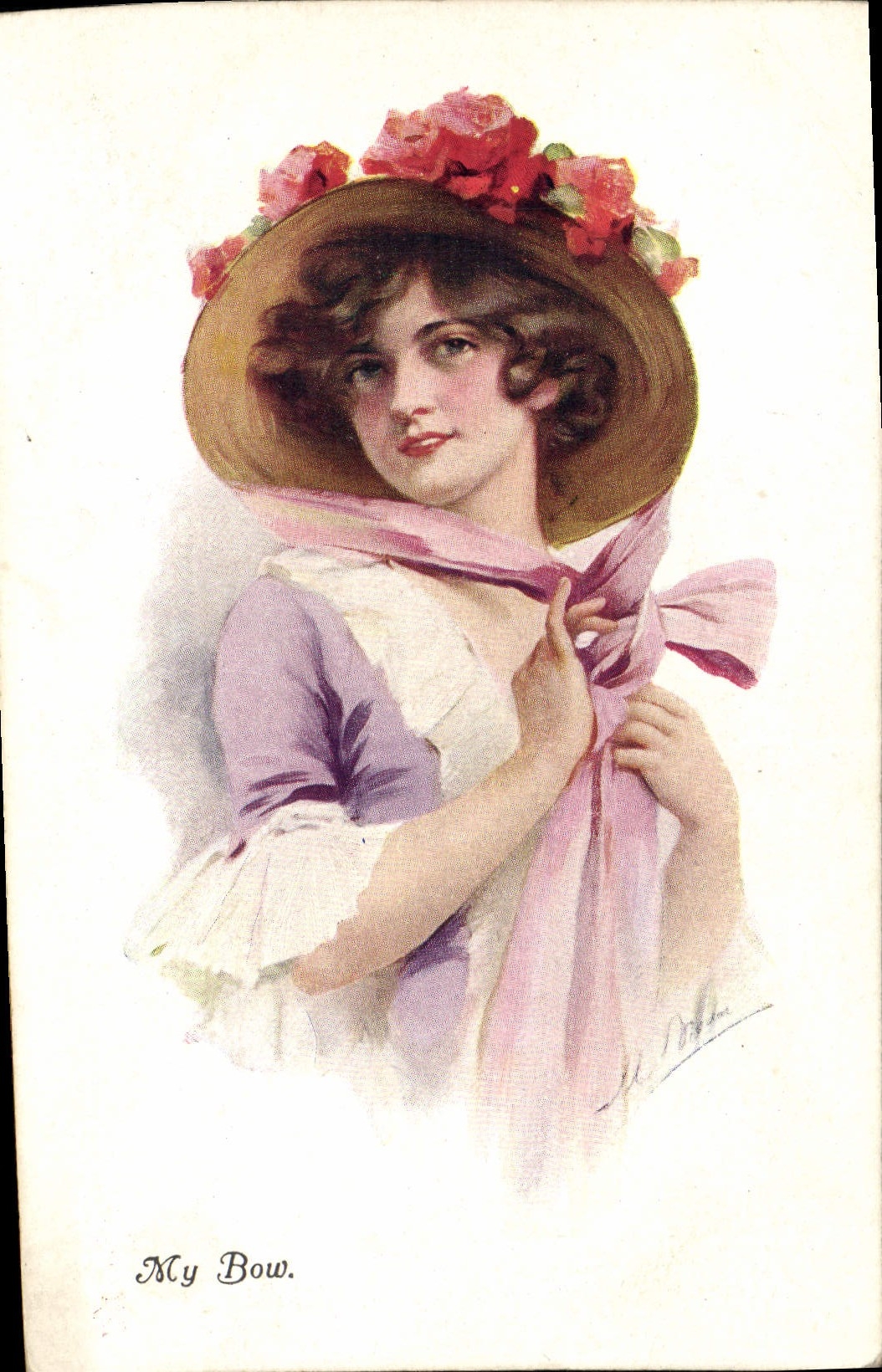 CPA Fantaisie Illustrateur My Bow