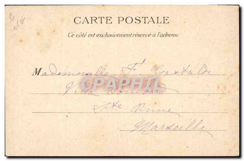 CPA Fantaisie Illustrateur Les sept peches capitaux La luxure Chat  — Verso