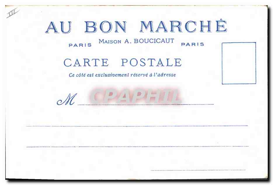 CPA Fantaisie Illustrateur Le Vieux Paris Maison natale de Moliere  — Rückseite