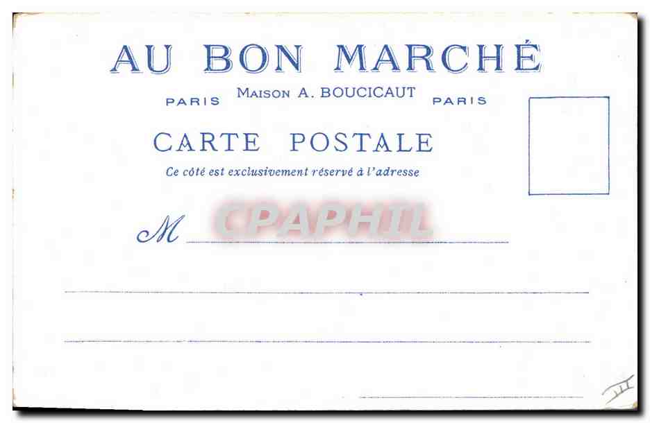 CPA Fantaisie Illustrateur Le Vieux Paris Eglise St Julien des Menetriers  — Rückseite