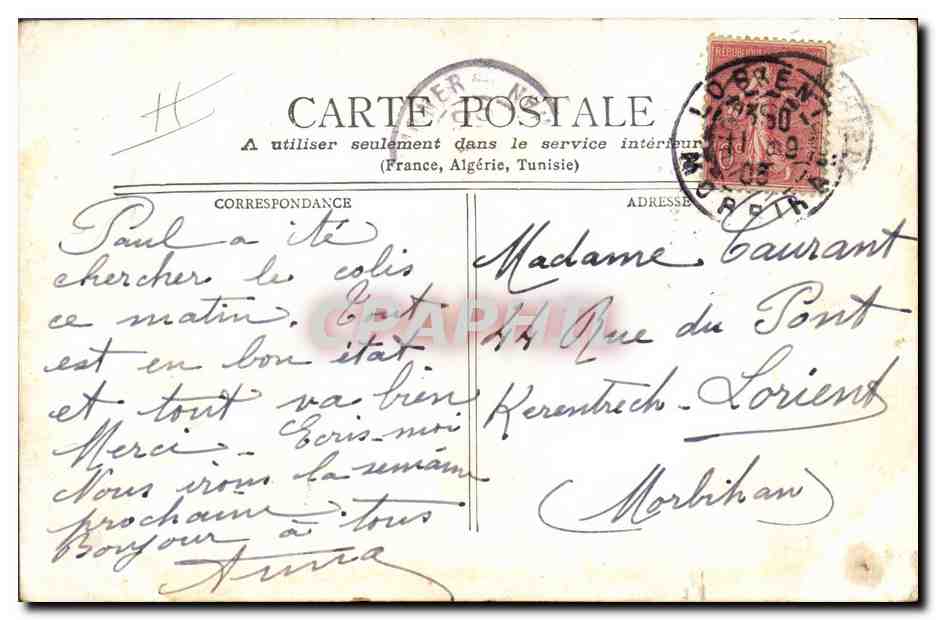 Édouard VII — roi d'Angleterre — M.J.S. — Verso