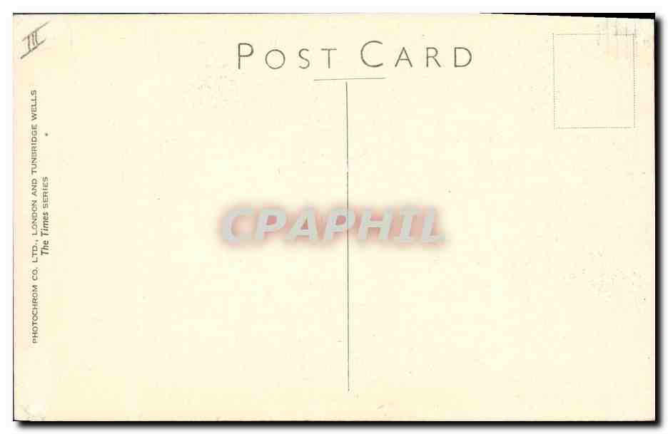 H.R.H. Princess Elizabeth et Lt. Philip Mountbatten, R.N. — engagement royal — The Times Photograph — Verso
