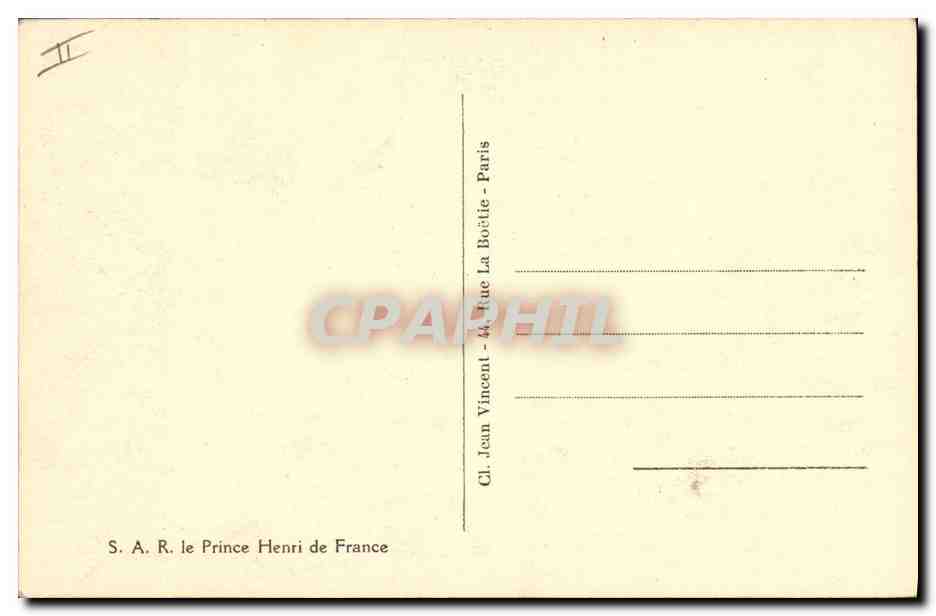 Petite fille — portrait — Royalchime, n° 20 — Verso