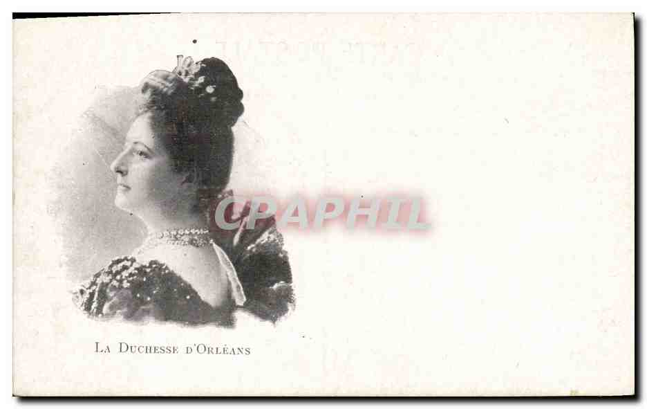 La Duchesse d'Orléans — portrait en buste — éditeur non visible