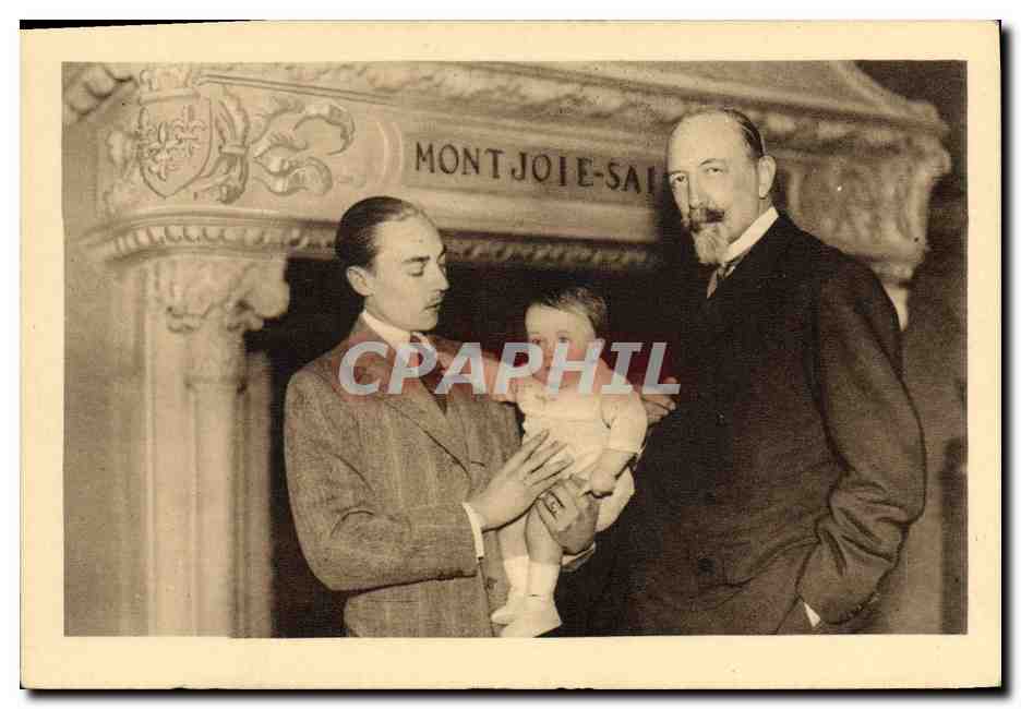 Trois Générations — Monseigneur le Duc de Guise, S.A.R. le Comte de Paris et son fils le Prince Henri de France — Comité Royaliste de la Seine, 1934