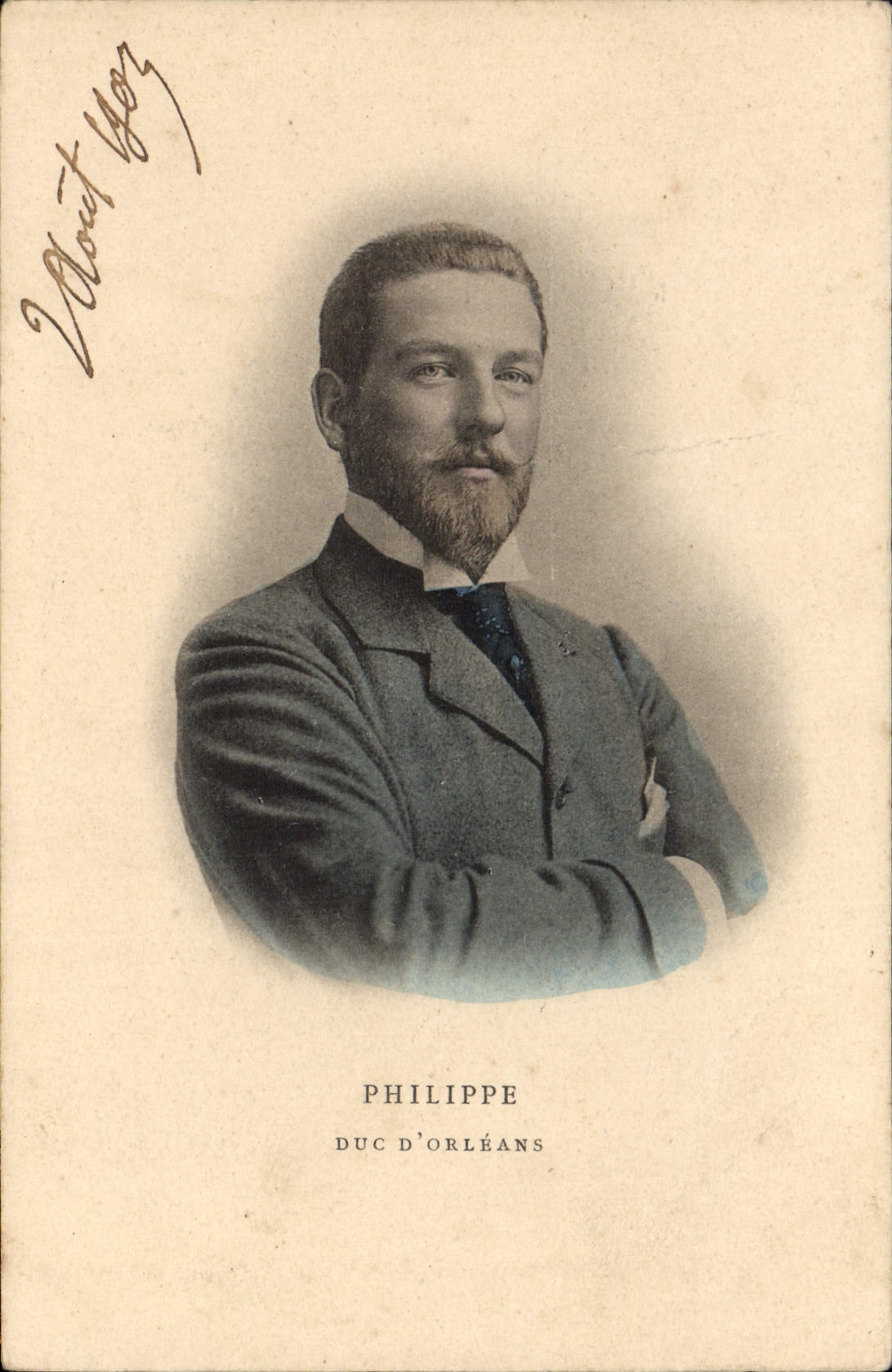 Philippe d'Orléans — portrait en buste — Librairie Nationale, Paris