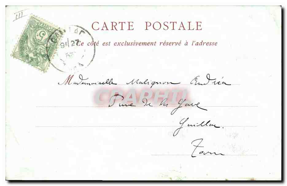 CPA Chat Chats Chaton Robaudi La becquee  — Rückseite