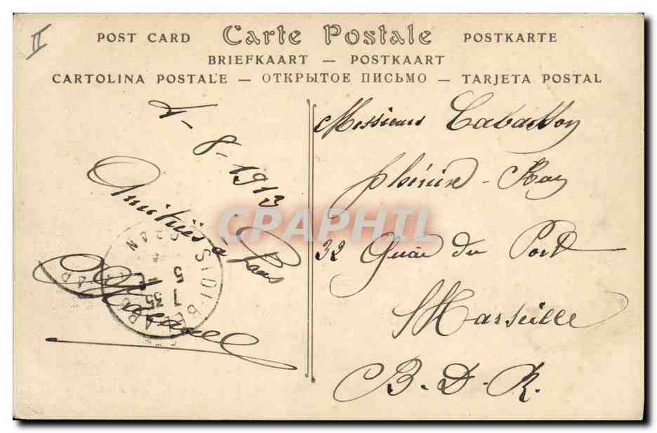 CPA Militaria Armee d'Afrique Chasseurs d'Afrique Retour de reconnaissance  — Rückseite