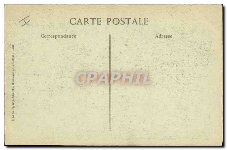 CPA Militaria Revue du 14 Juillet 1917 Troupes coloniales  — Verso