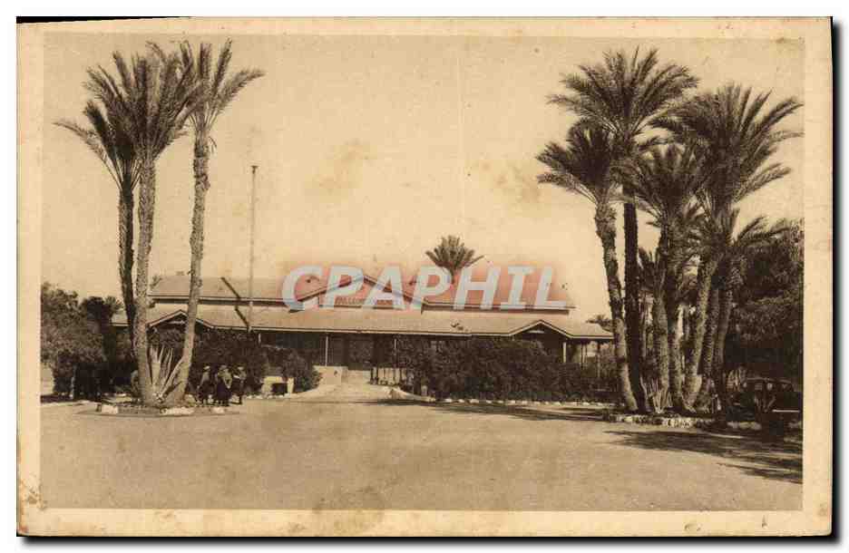 CPA Militaria 2eme Regiment de Tirailleurs marocains Batiment de Commandement 