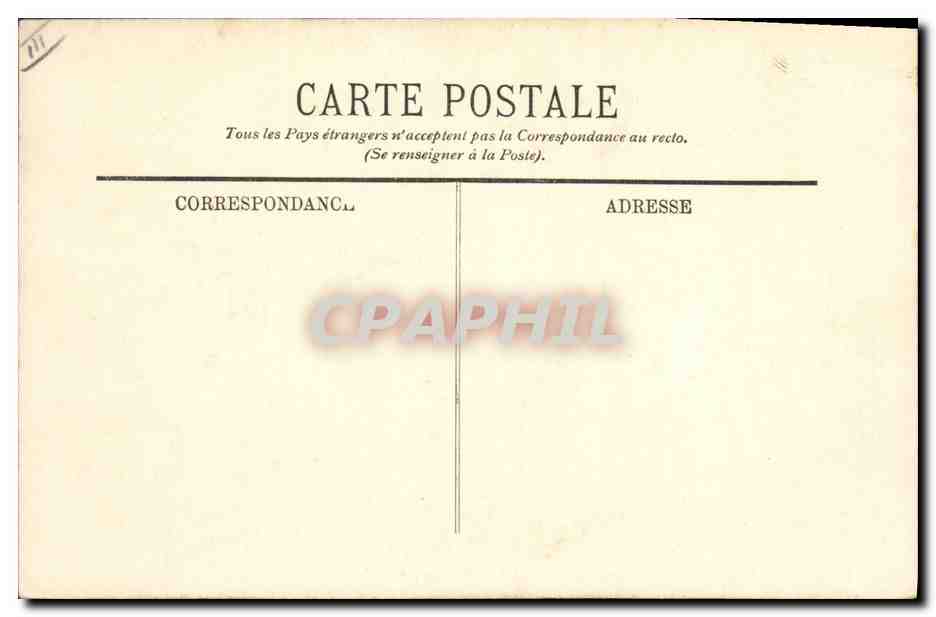 CPA Militaria la Nouba des Tirailleurs  — Rückseite