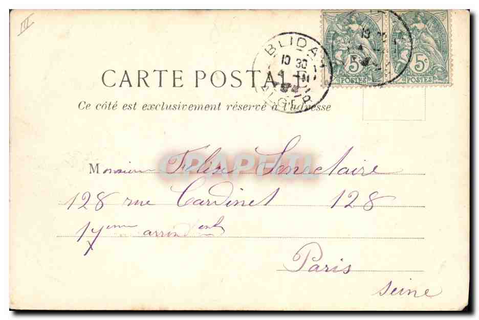 CPA Militaria La Nouba des Tirailleurs  — Rückseite