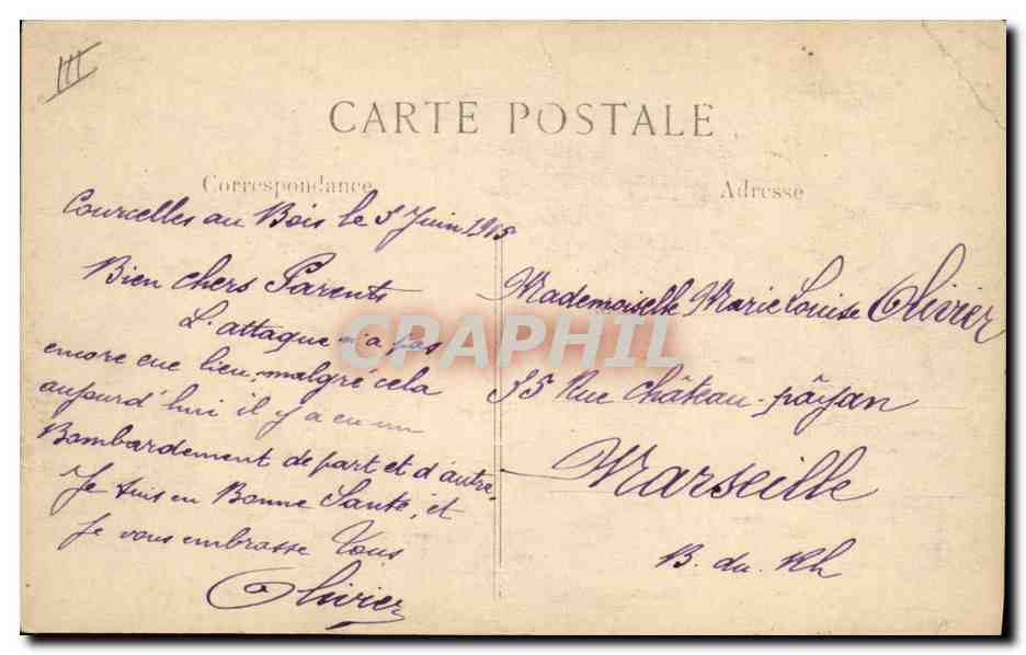 CPA Militaria Amiens Passage de Tirailleurs marocains  — Rückseite