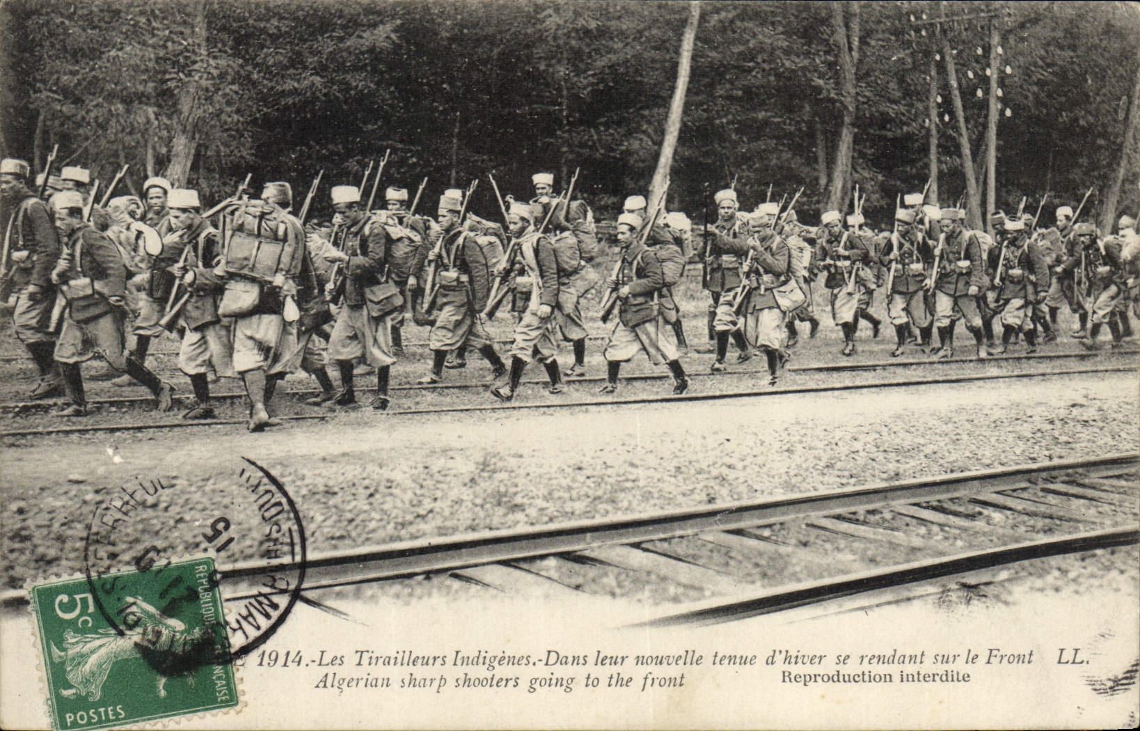 Tirailleurs Indigènes — 1914 — LL