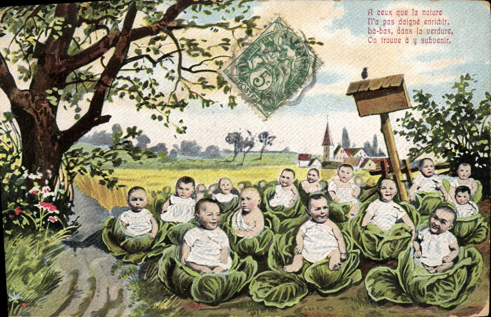 CPA Fantaisie Enfants Bebe 