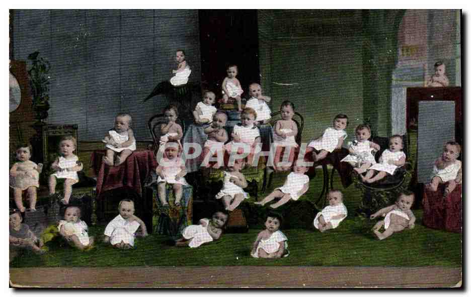 CPA Fantaisie Enfants Bebe 