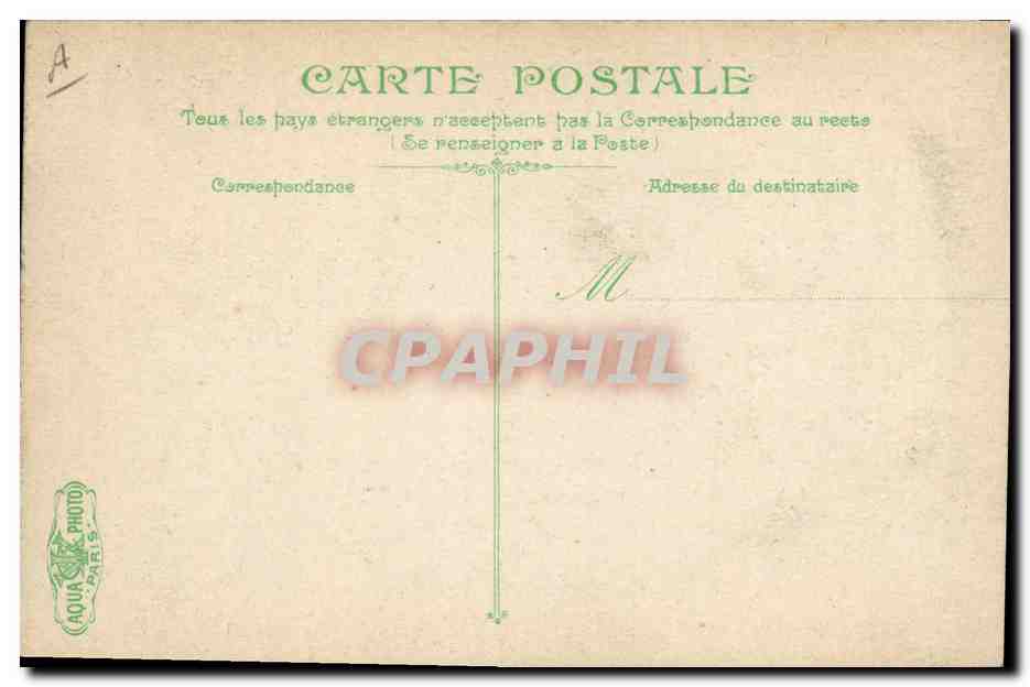 CPA Fantaisie Enfants Bebe Prison  — Rückseite