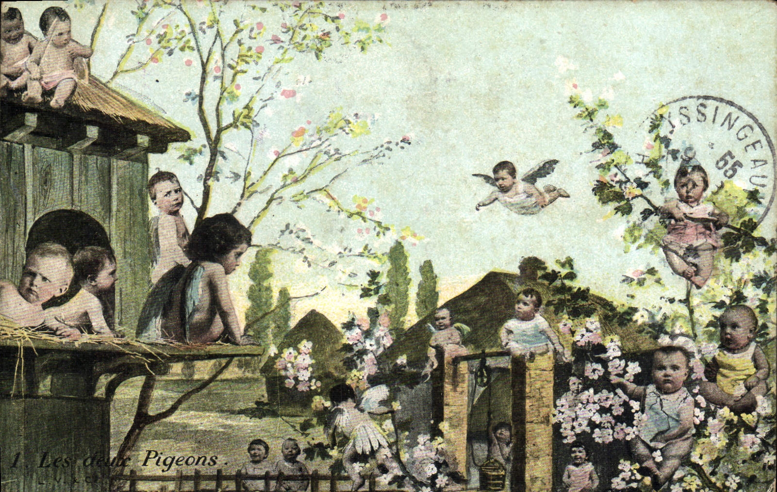 Les deux Pigeons — Série 1 — Éditeur non visible