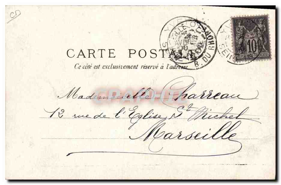Mademoiselle Henriot — Artiste du Théâtre Français — Éditeur V. de Tincen — Reverso
