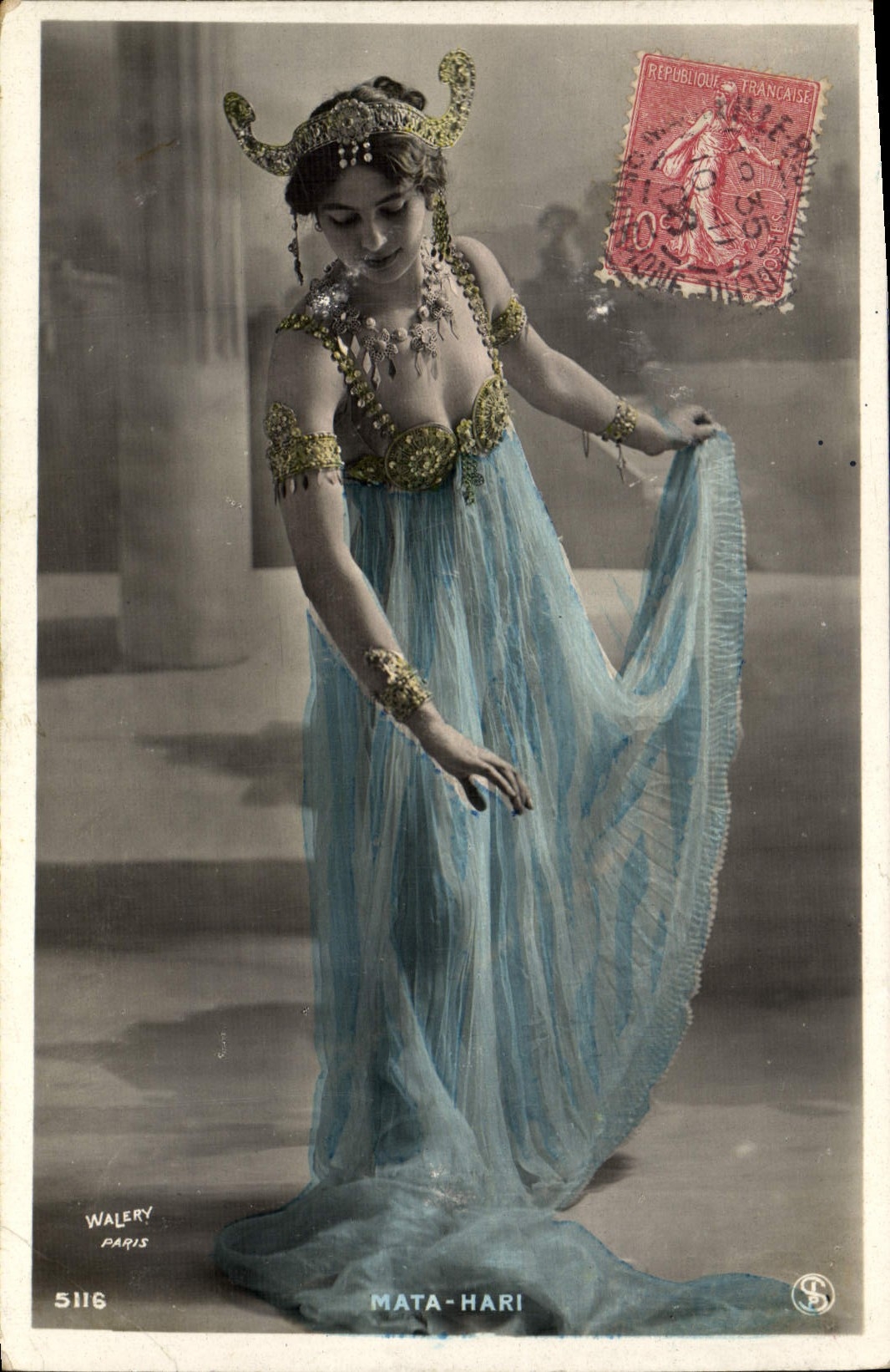 Mata-Hari — danseuse exotique — Walery Paris n°5116 - Recto