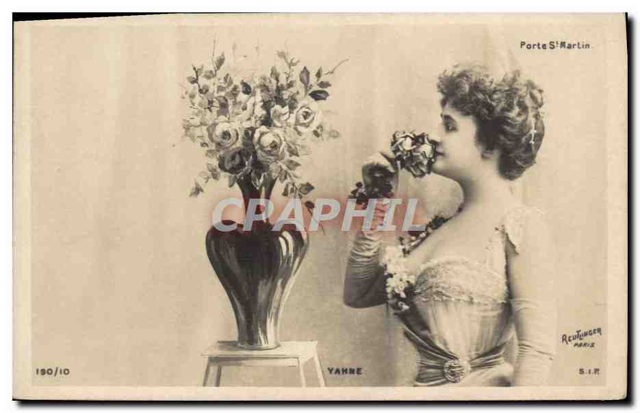 CPA Paris Porte St Martin Yahne 