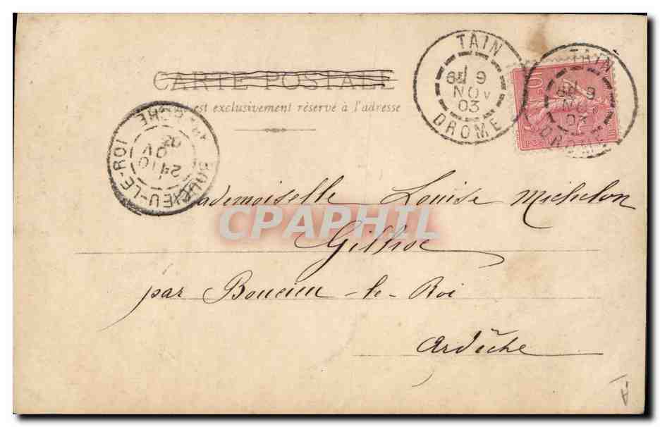 CPA Paris Bouffes Parisiens Maggie Barnett  — Verso