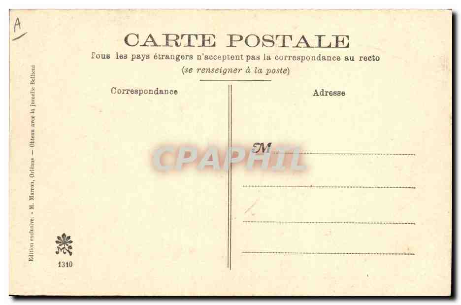 Exposition d'Orléans 1905 - Au Village Noir - Le Baptême de la petite Mame Anna — Verso