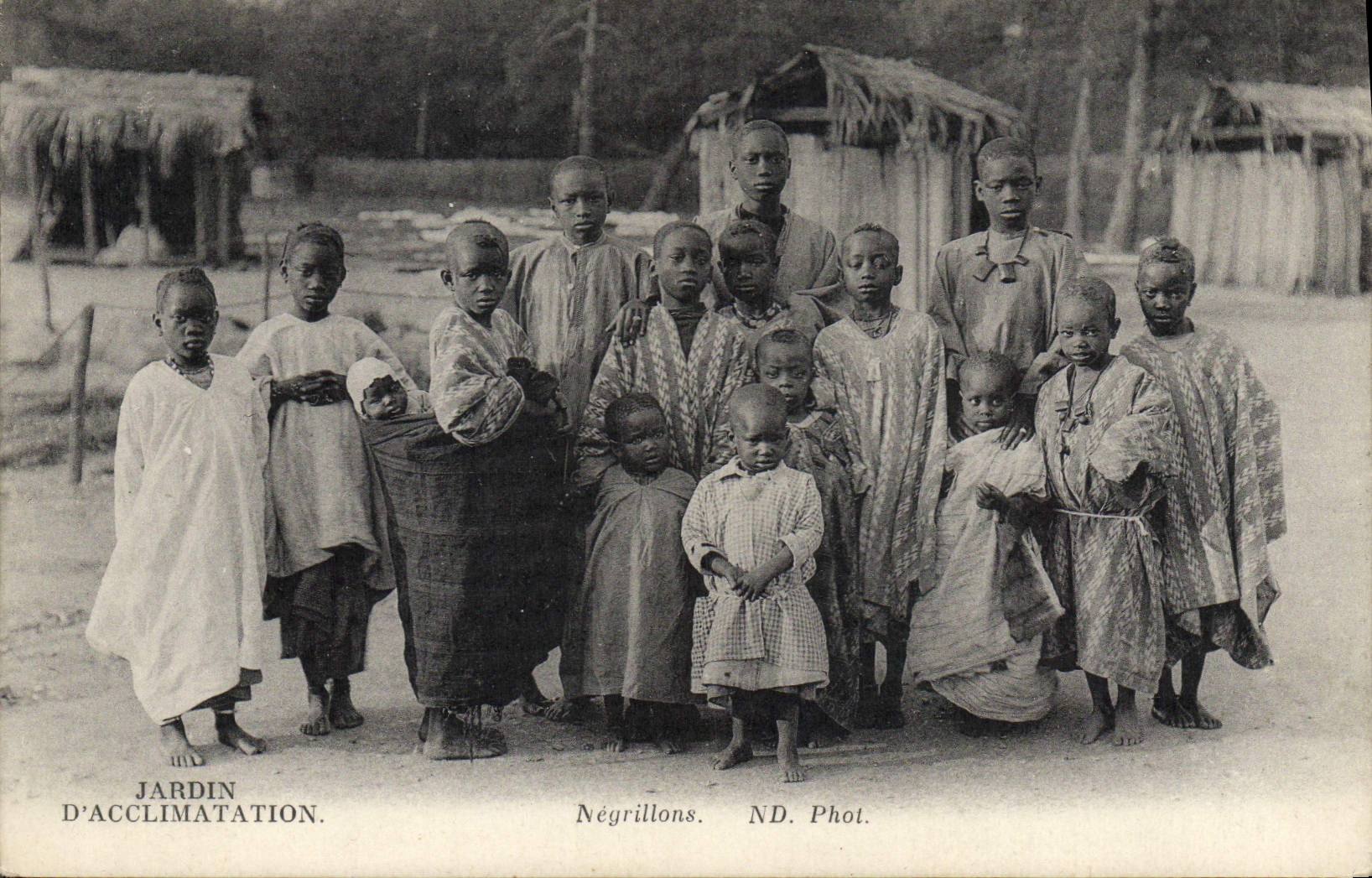 Jardin d'Acclimatation — Négrillons — ND. Phot.