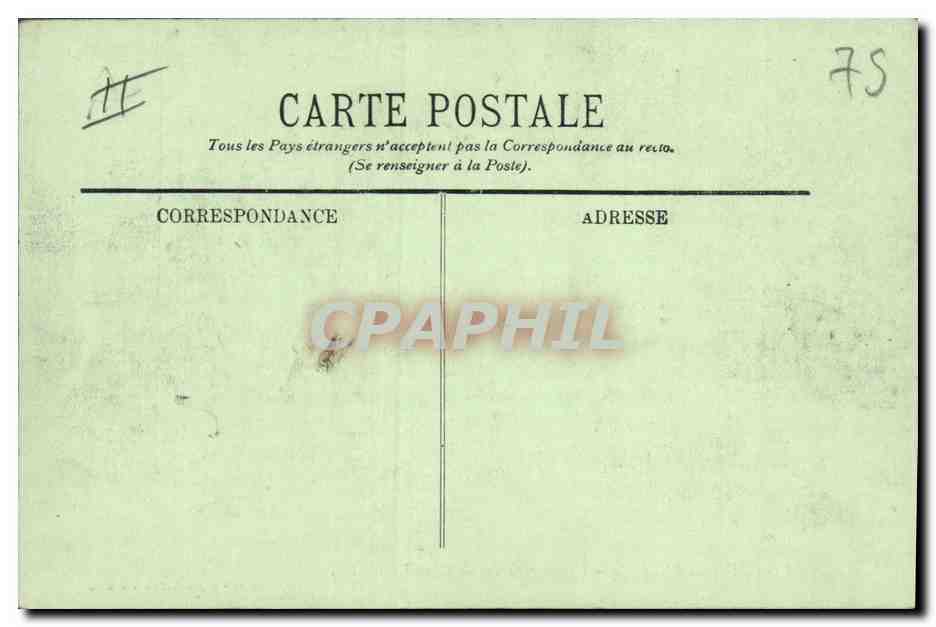 CPA Negre Village africain Caima et Types de Chambos  — Rückseite