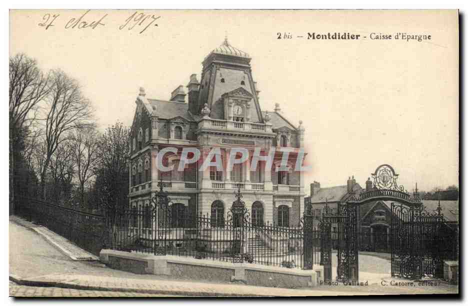 CPA Banque Caisse d'Epargne Montdidier 