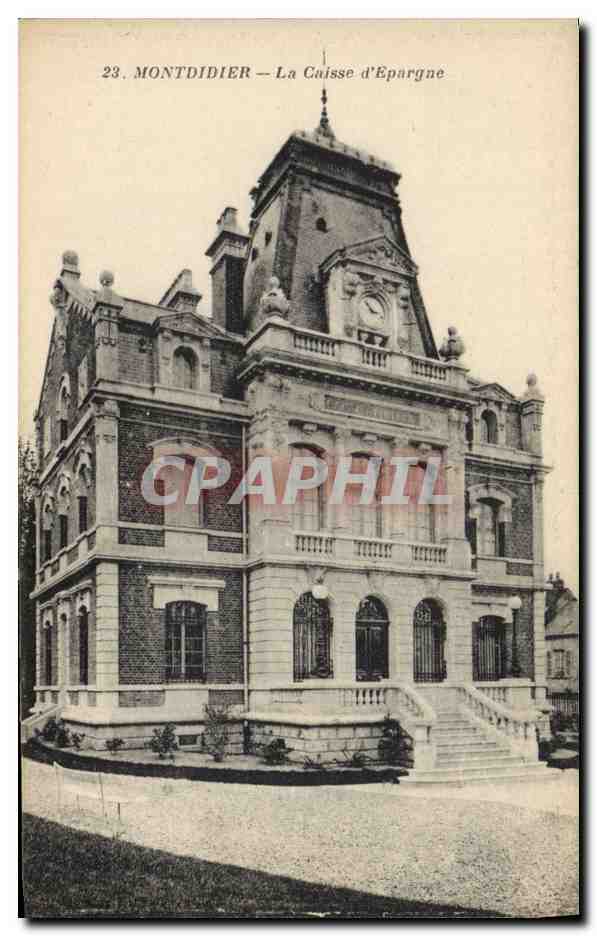 CPA Banque Caisse d'Epargne Montdidier 