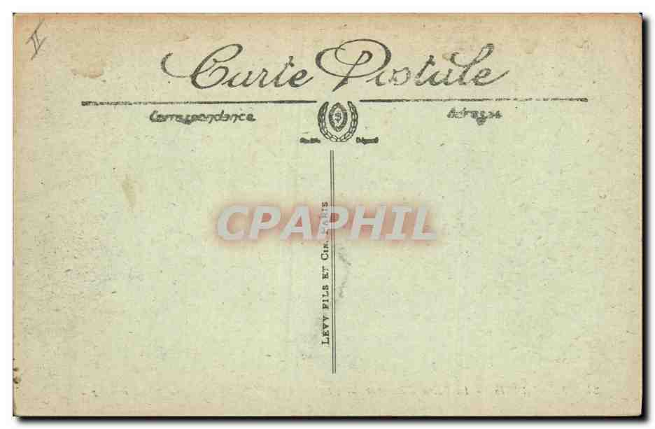 CPA Banque Caisse d'Epargne Montargis  — Verso