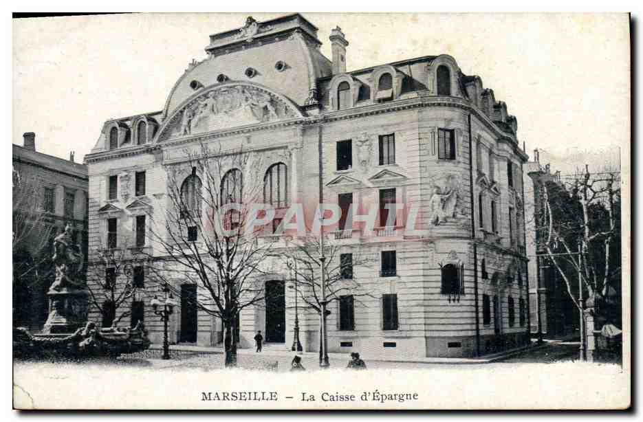 CPA Banque Caisse d'Epargne Marseille 