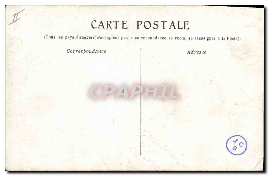 CPA Banque Caisse d'Epargne Marseille  — Rückseite