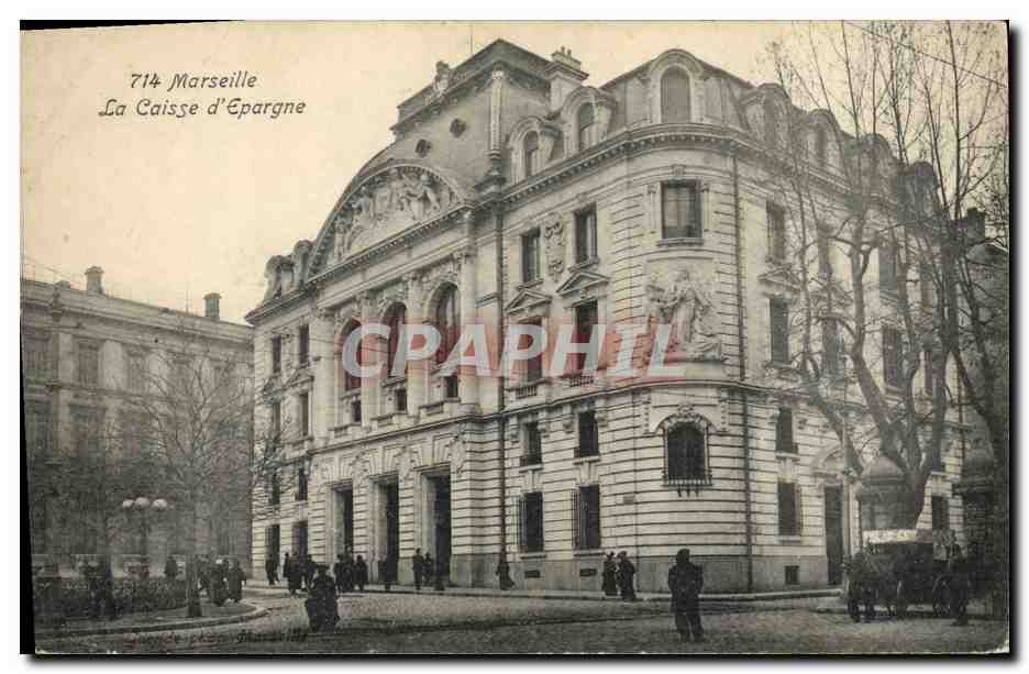 CPA Banque Caisse d'Epargne Marseille