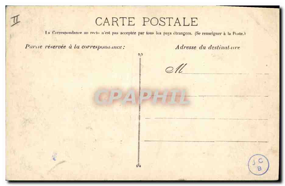 CPA Banque Caisse d'Epargne Marseille — Rückseite