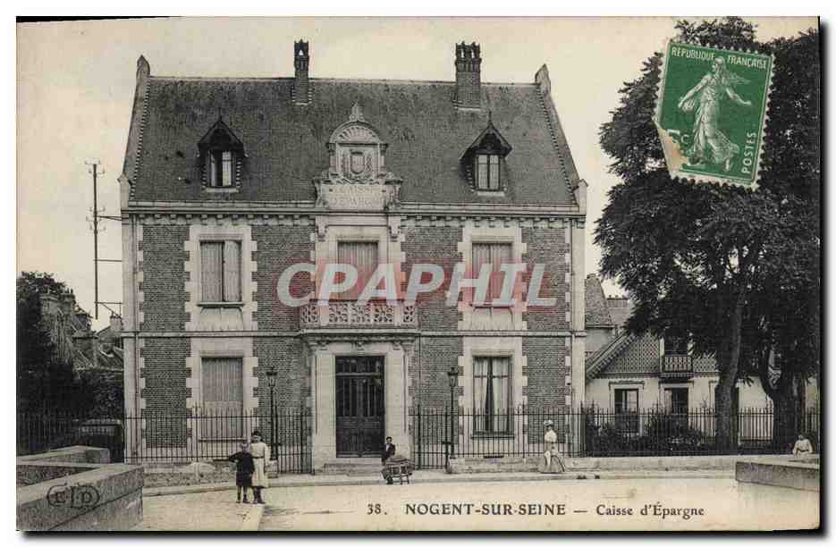 CPA Banque Caisse d'Epargne Nogent sur Seine 