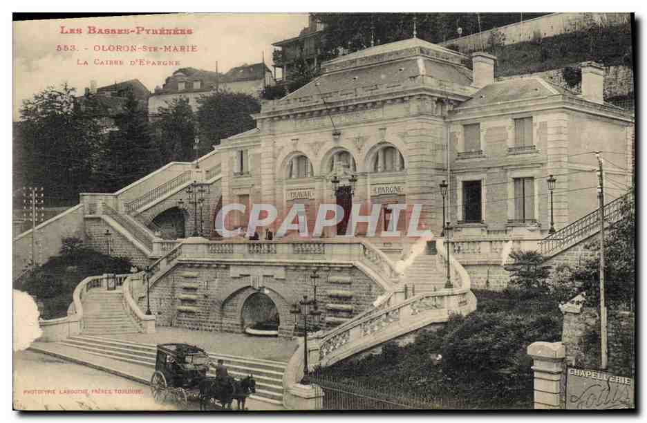 CPA Banque Oloron Sainte Marie La Caisse d'Epargne 