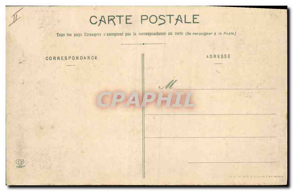 CPA Banque Oloron Sainte Marie La Caisse d'Epargne  — Rückseite
