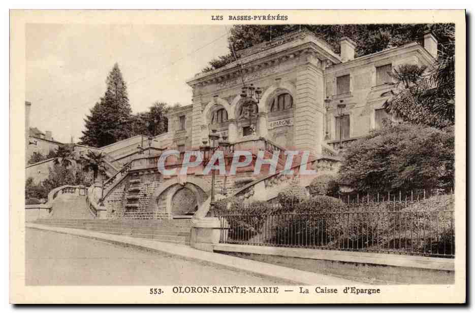 CPA Banque Caisse d'Epargne Oloron Sainte Marie 