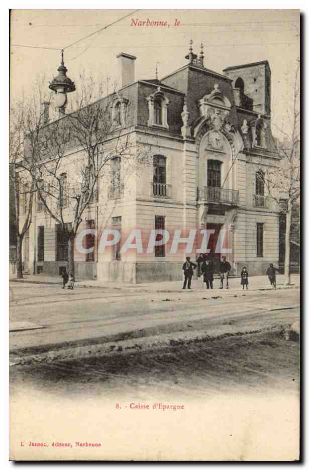 CPA Banque Caisse d'Epargne Narbonne 